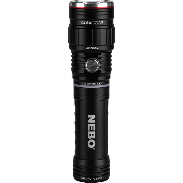 Main product image for NEBO SLYDE KING USB Rechargeable COB Work Light and 4 x Zoom Flashlight361-704